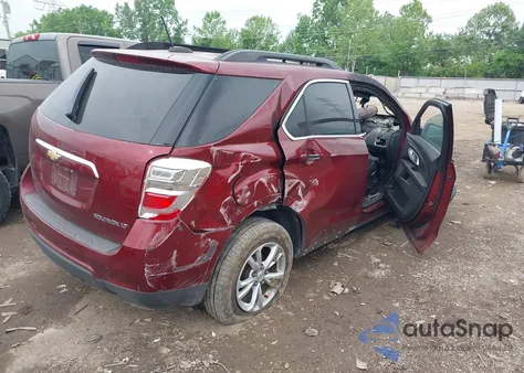 2016 Chevrolet Equinox Lt из США, поврежденный, VIN 2GNALCEK6G1149932